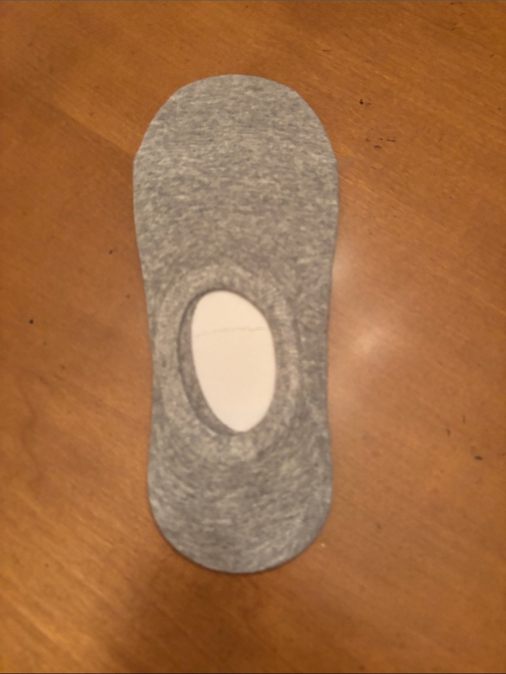 No-Show Liner Socks in Heather Gray